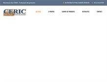 Tablet Screenshot of ceric.eu